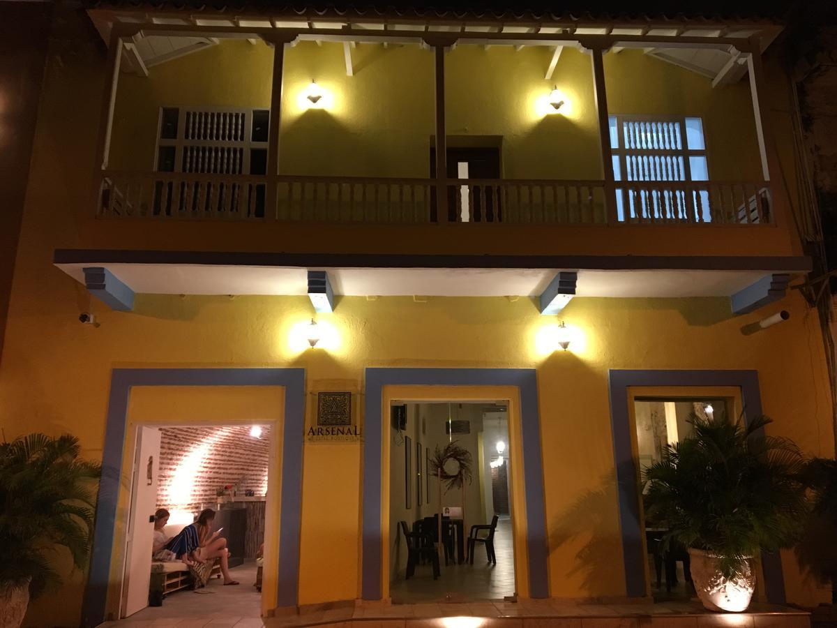Cartagena El Arsenal Hostel Boutique מראה חיצוני תמונה