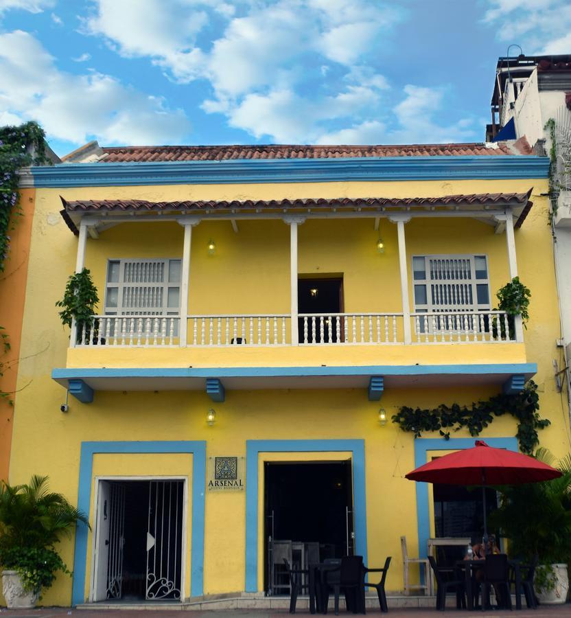 Cartagena El Arsenal Hostel Boutique מראה חיצוני תמונה